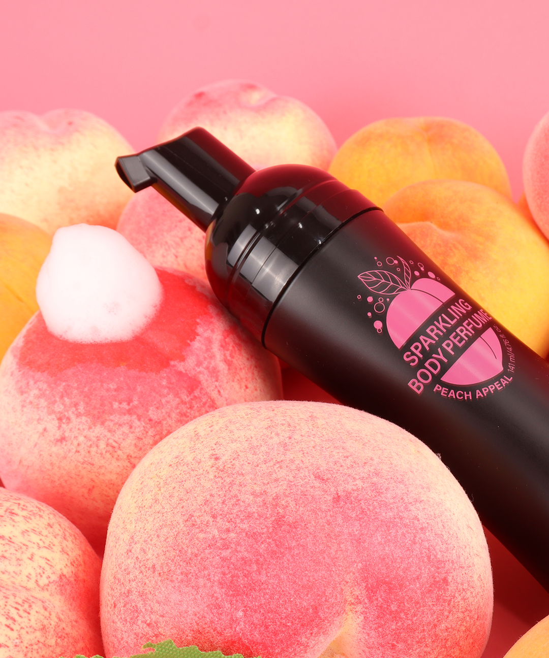 piyonna Body Perfume Essence Peach Appeal 141ml Corps & Cheveux Soin du corps Huile corps