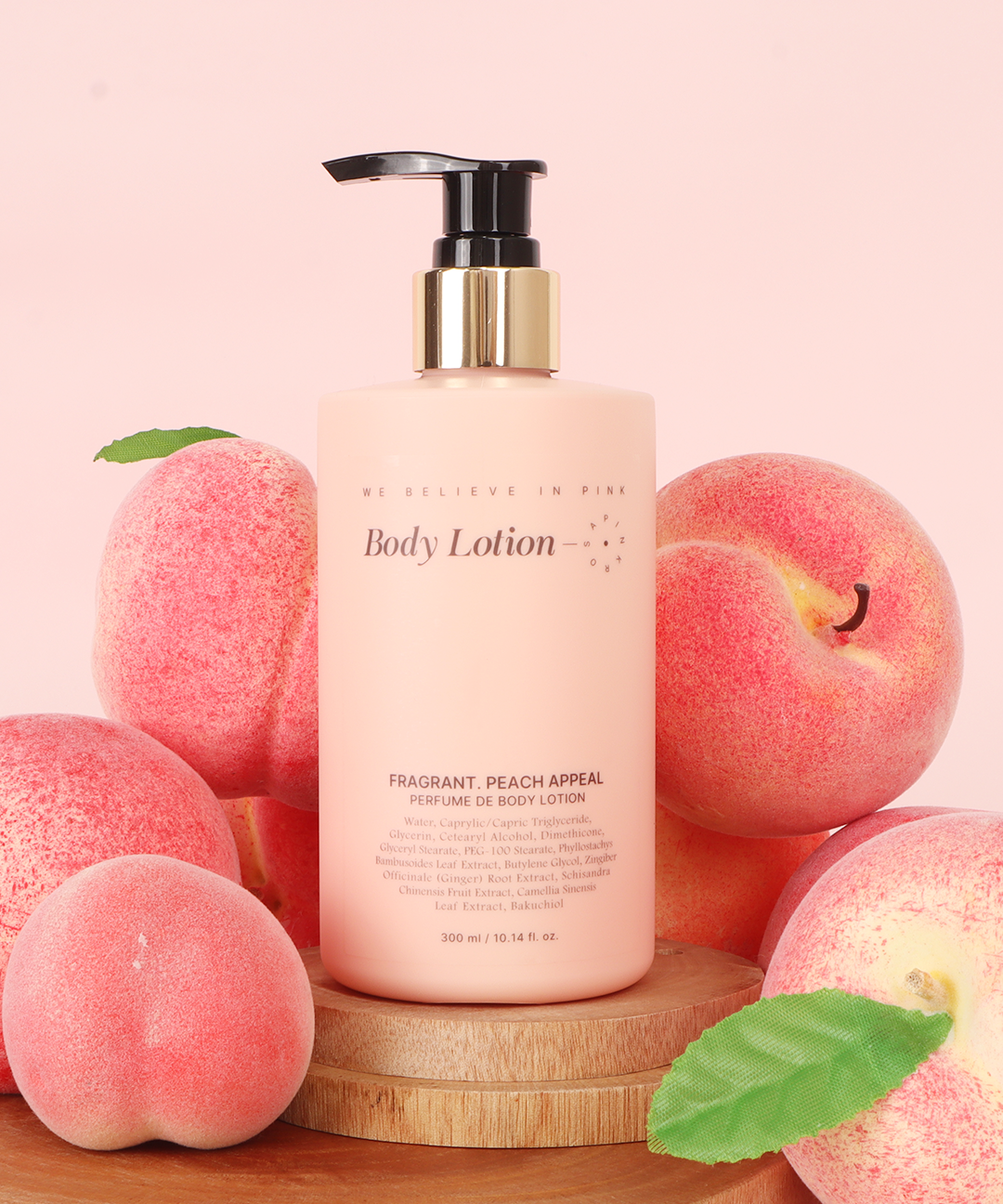 piyonna Perfume De Body Lotion Peach Appeal 300ml Corps & Cheveux Soin du corps Lait & Crème corps