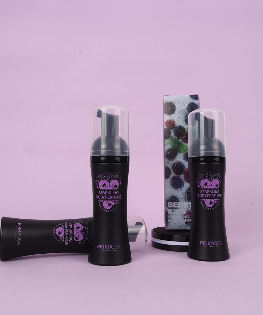 piyonna Sparkling Body Perfume Berry Kiss 141ml Corps & Cheveux Soin du corps Huile corps