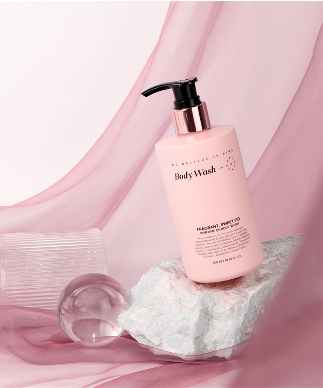 piyonna Perfume de Body Wash Sweet Whig 300ml Corps & Cheveux Soin du corps Gel douche