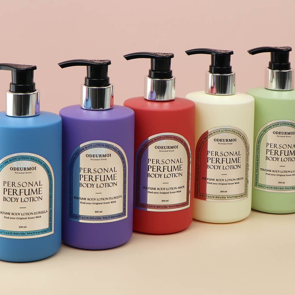 piyonna Personal Shower Perfume 5 Types 300ml Corps & Cheveux Soin du corps Gel douche