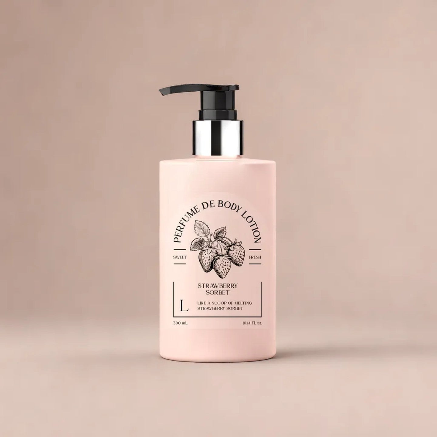 piyonna Perfume de Body Lotion Strawberry Sorbet 300ml Hair Body Care Body Care Body Lotion & Cream