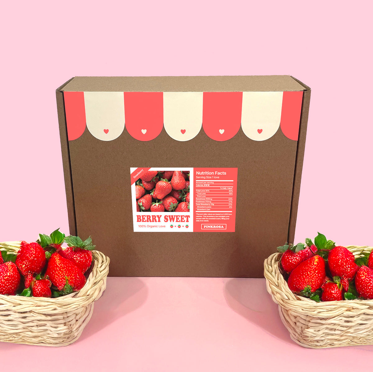 piyonna Perfume de Body Wash Strawberry Sorbet 300ml Cheveux & Soins corps Soin du corps Gel douche