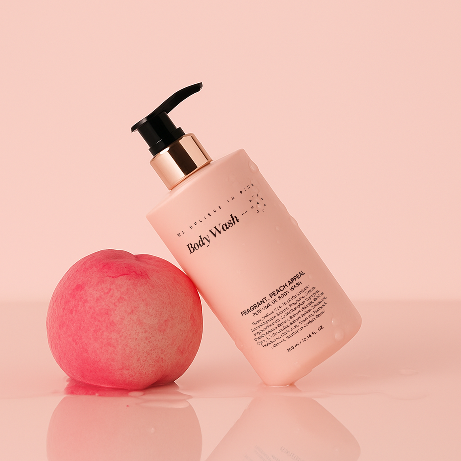 piyonna Perfume De Body Lotion Peach Appeal 300ml Corps & Cheveux Soin du corps Lait & Crème corps