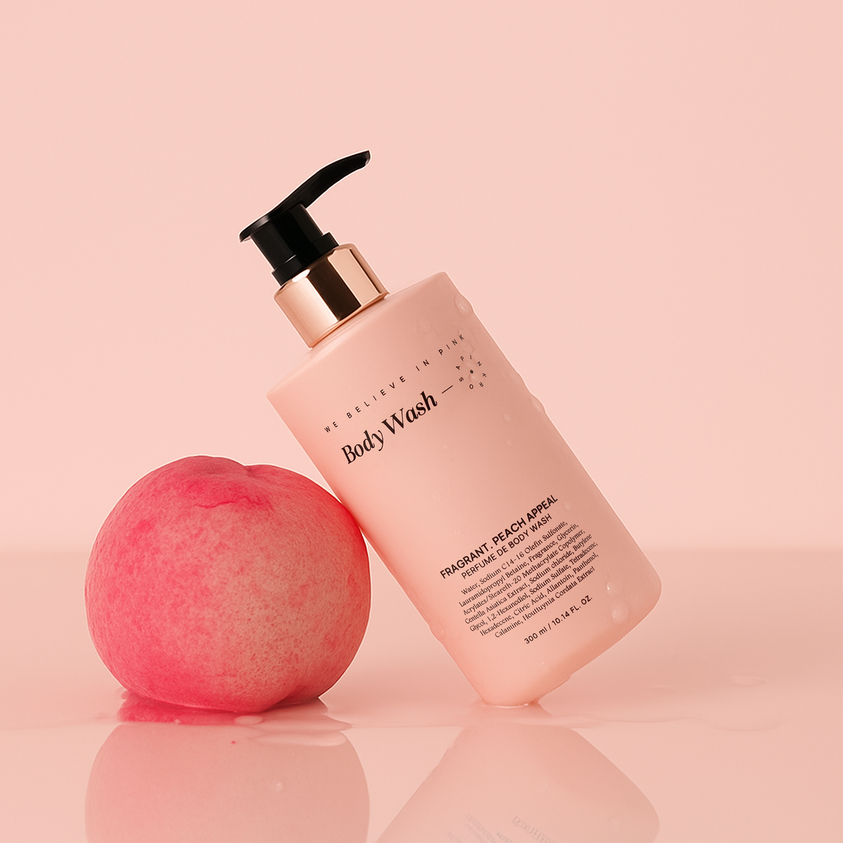 piyonna Perfume De Body Lotion Peach Appeal 300ml Corps & Cheveux Soin du corps Lait & Crème corps