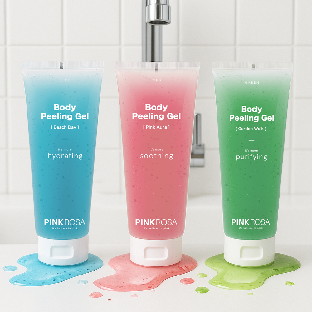 piyonna Body Peeling Gel 3 Types 230ml Corps & Cheveux Soin du corps Gommage corps