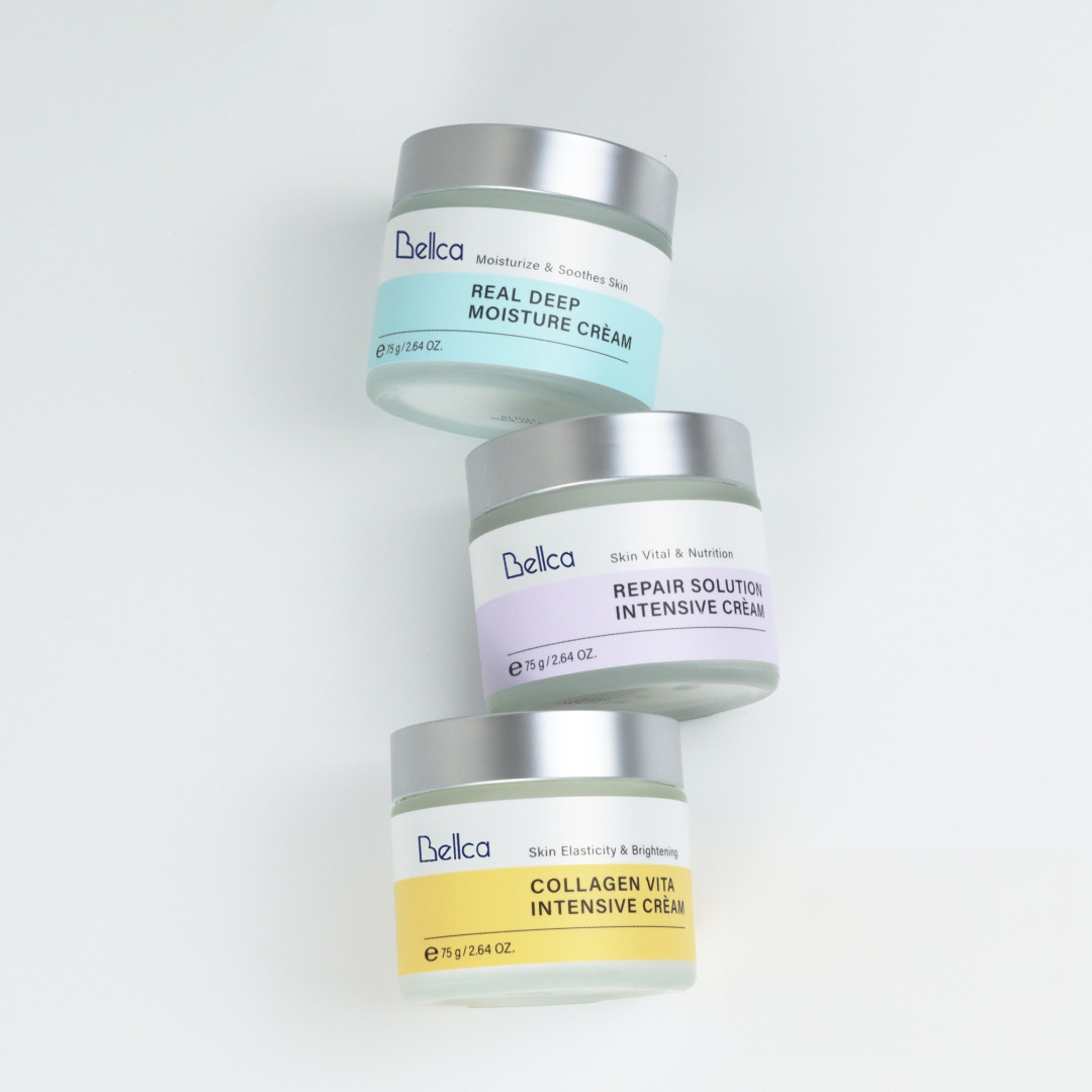 piyonna Belka Cream 3 Types Hydration Radiance Nutrition Soin de la peau Lotion Crème