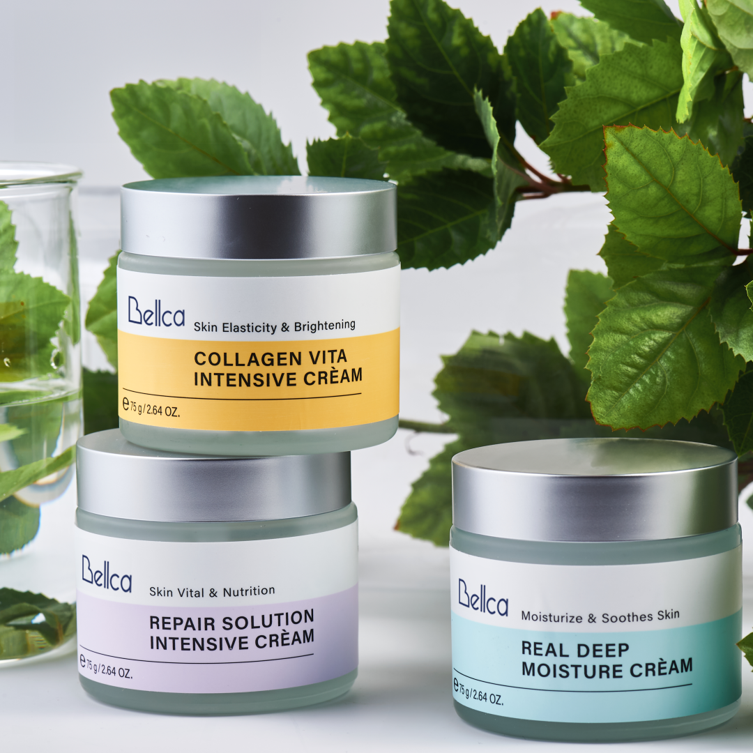 piyonna Belka Cream 3 Types Hydration Radiance Nutrition Soin de la peau Lotion Crème