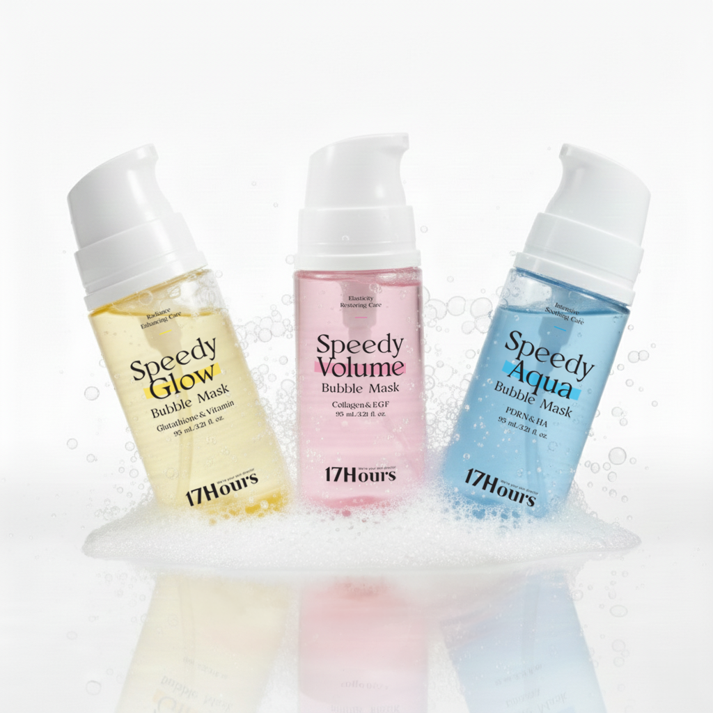 piyonna Speedy Bubble Mask Pack 3 Types Soin de la peau Masque Patch visage