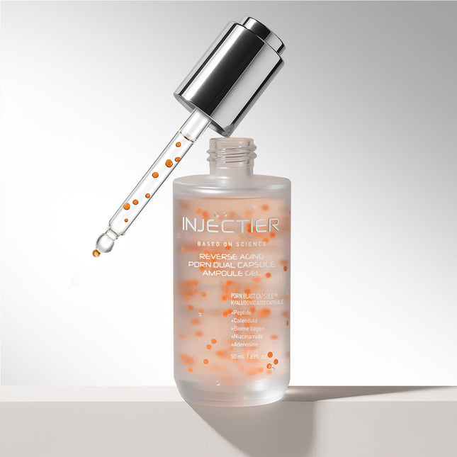 piyonna Injectier Reverse Aging PDRN Dual Capsule Ampoule Gel Face Care Serum