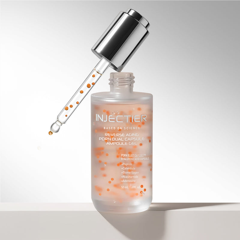 piyonna Injectier Reverse Aging PDRN Dual Capsule Ampoule Gel Face Care