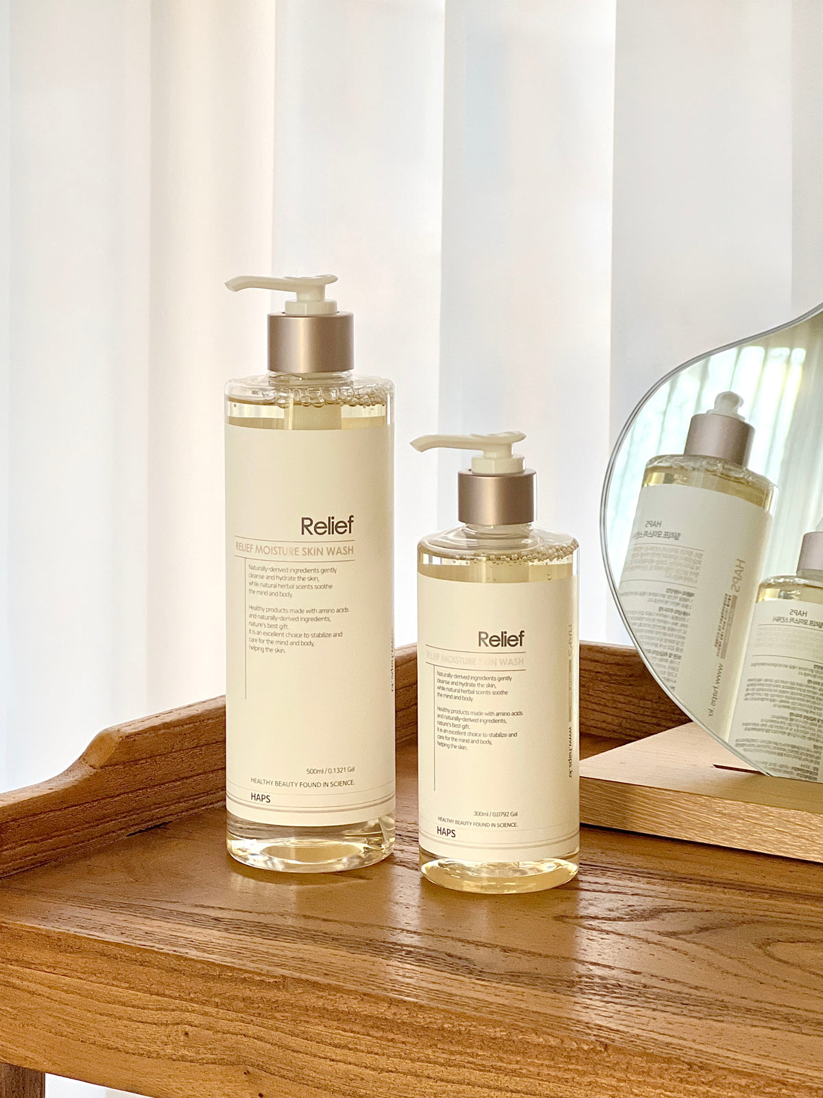 piyonna Haps Relief Moisture Skin Wash Bergamot Cheveux & Soins corps Soin du corps Gel douche