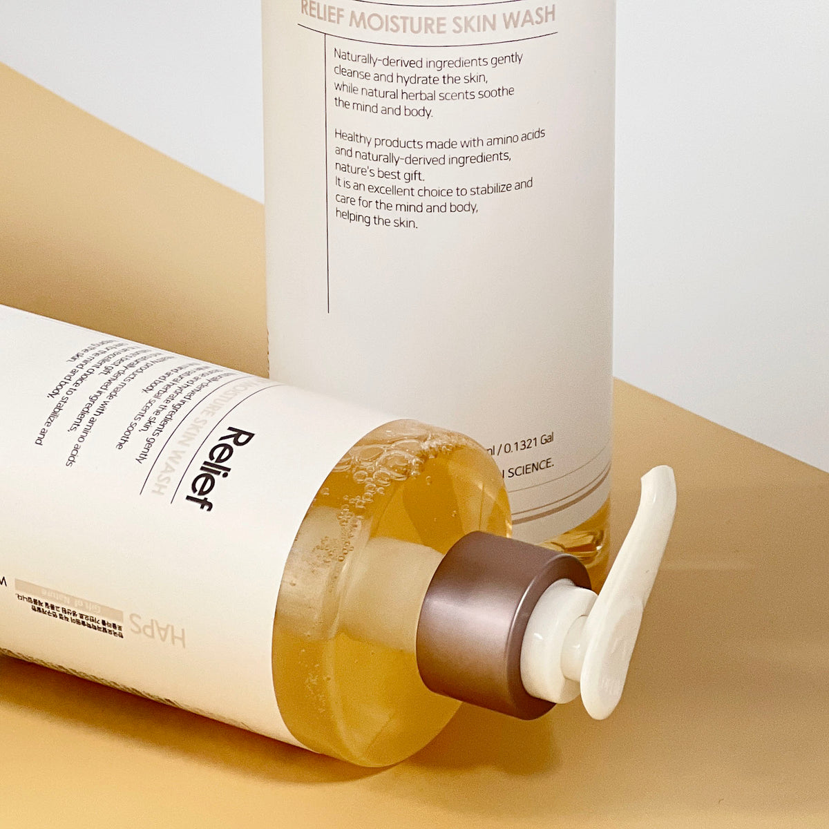 piyonna Haps Relief Moisture Skin Wash Bergamot Cheveux & Soins corps Soin du corps Gel douche
