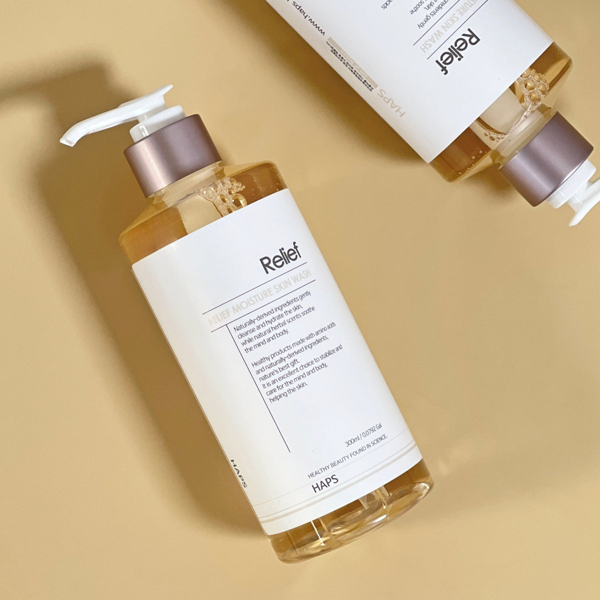 piyonna Haps Relief Moisture Skin Wash Bergamot Cheveux & Soins corps Soin du corps Gel douche