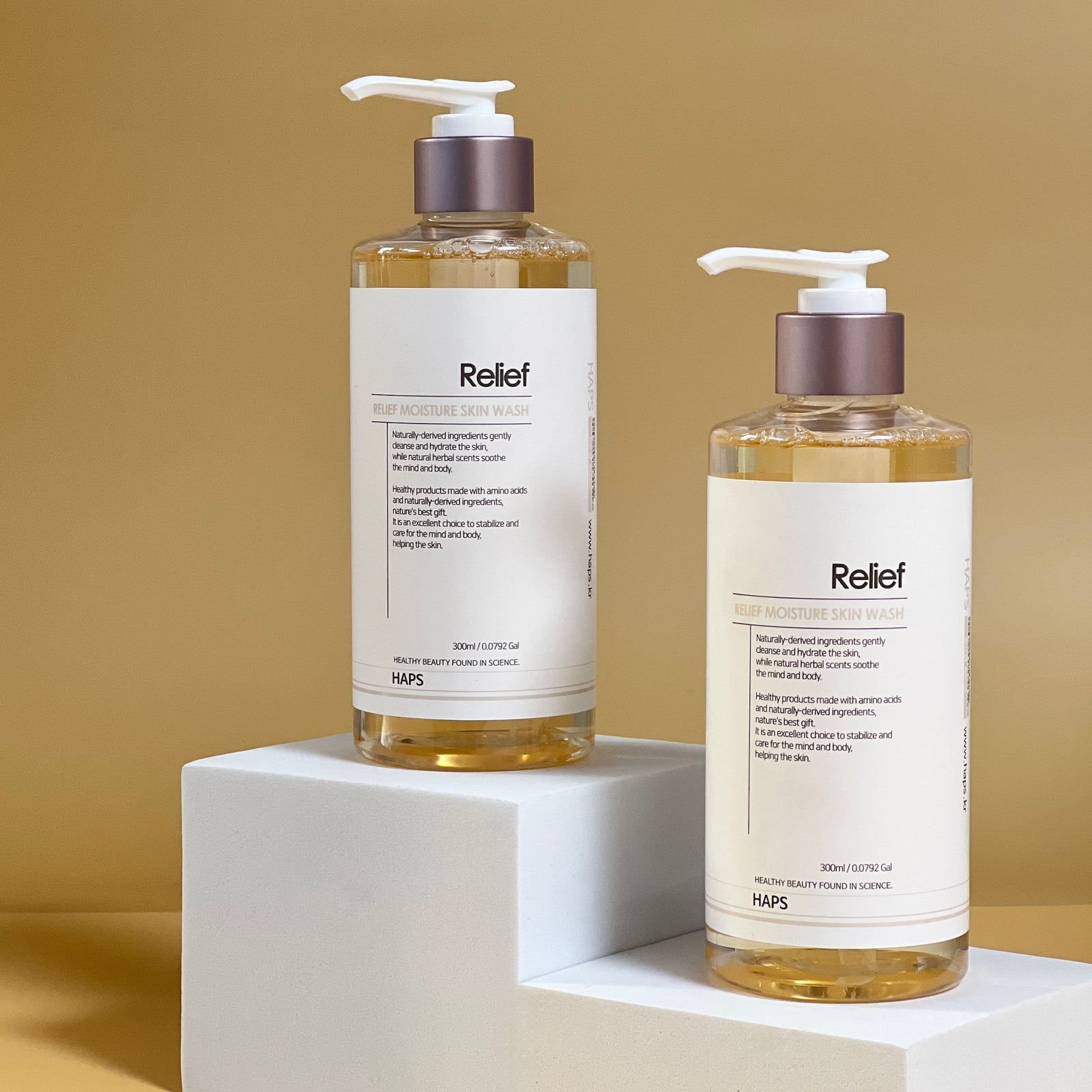 piyonna Haps Relief Moisture Skin Wash Bergamot Cheveux & Soins corps Soin du corps Gel douche