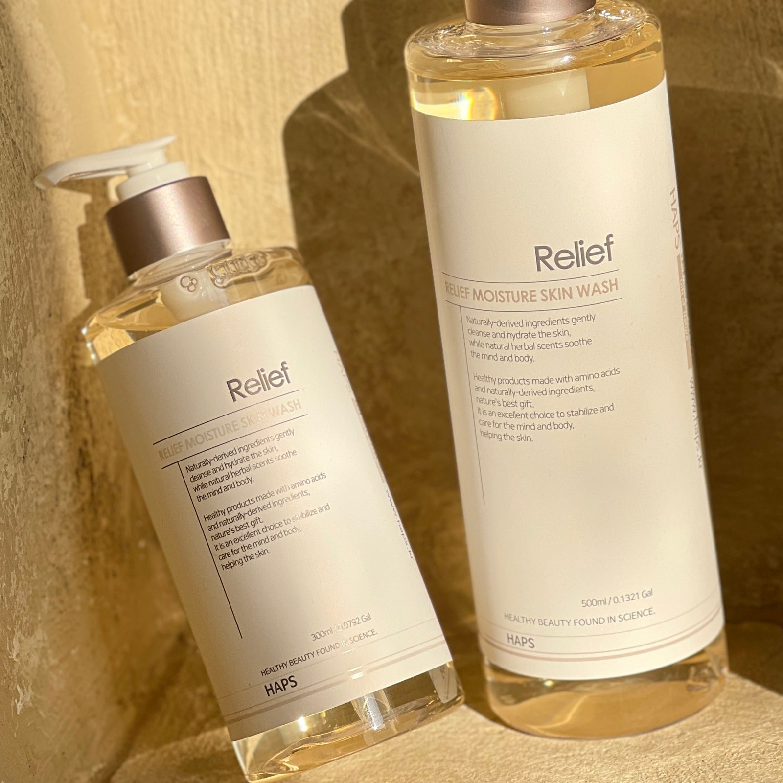 piyonna Haps Relief Moisture Skin Wash Bergamot Cheveux & Soins corps Soin du corps Gel douche