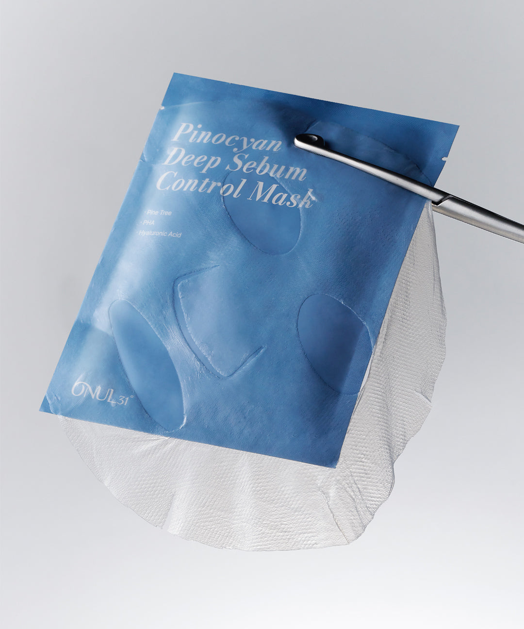 piyonna Oneul31 Pinocyan Deep Sebum Control Mask Pack 1box 4sheets Face Mask Sheet Mask