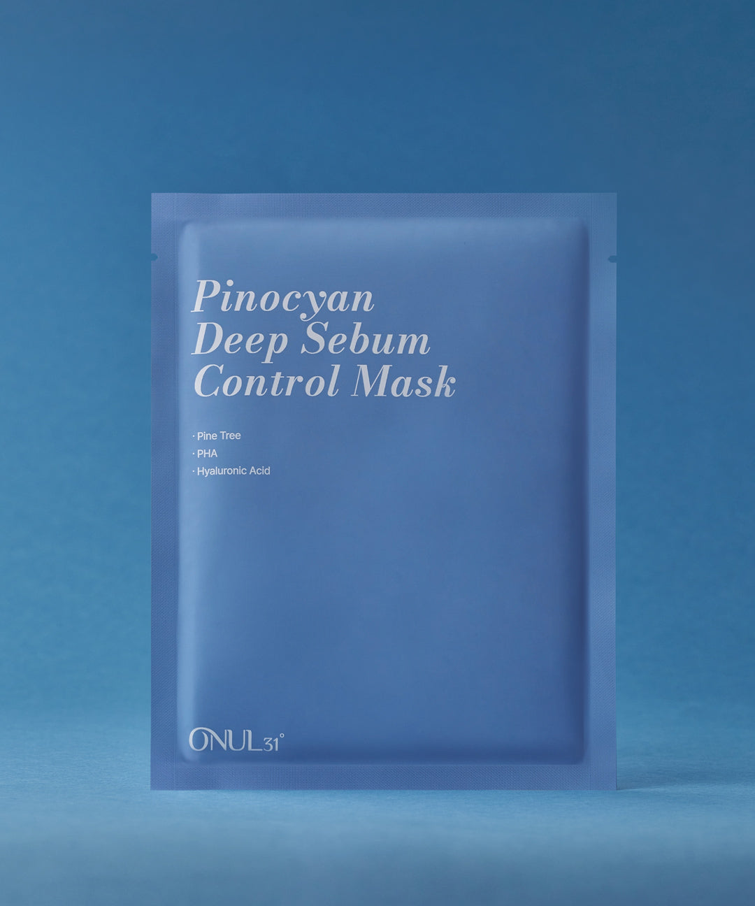 piyonna Oneul31 Pinocyan Deep Sebum Control Mask Pack 1box 4sheets Face Mask Sheet Mask