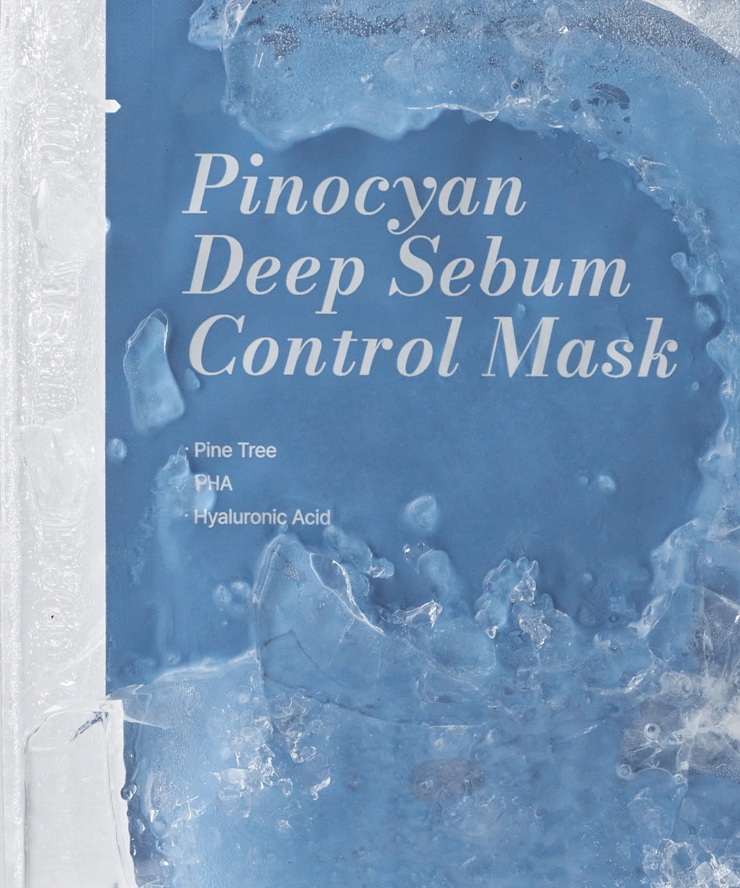 piyonna Oneul31 Pinocyan Deep Sebum Control Mask Pack 1box 4sheets Face Mask Sheet Mask