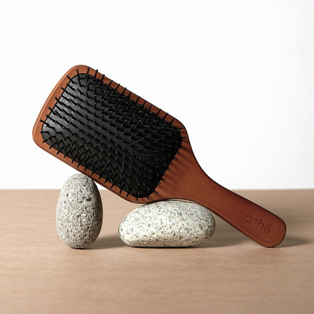 piyonna Atte Authentic Wooden Scalp Hair Brush Corps & Cheveux Soin cheveux Accessoire cheveux