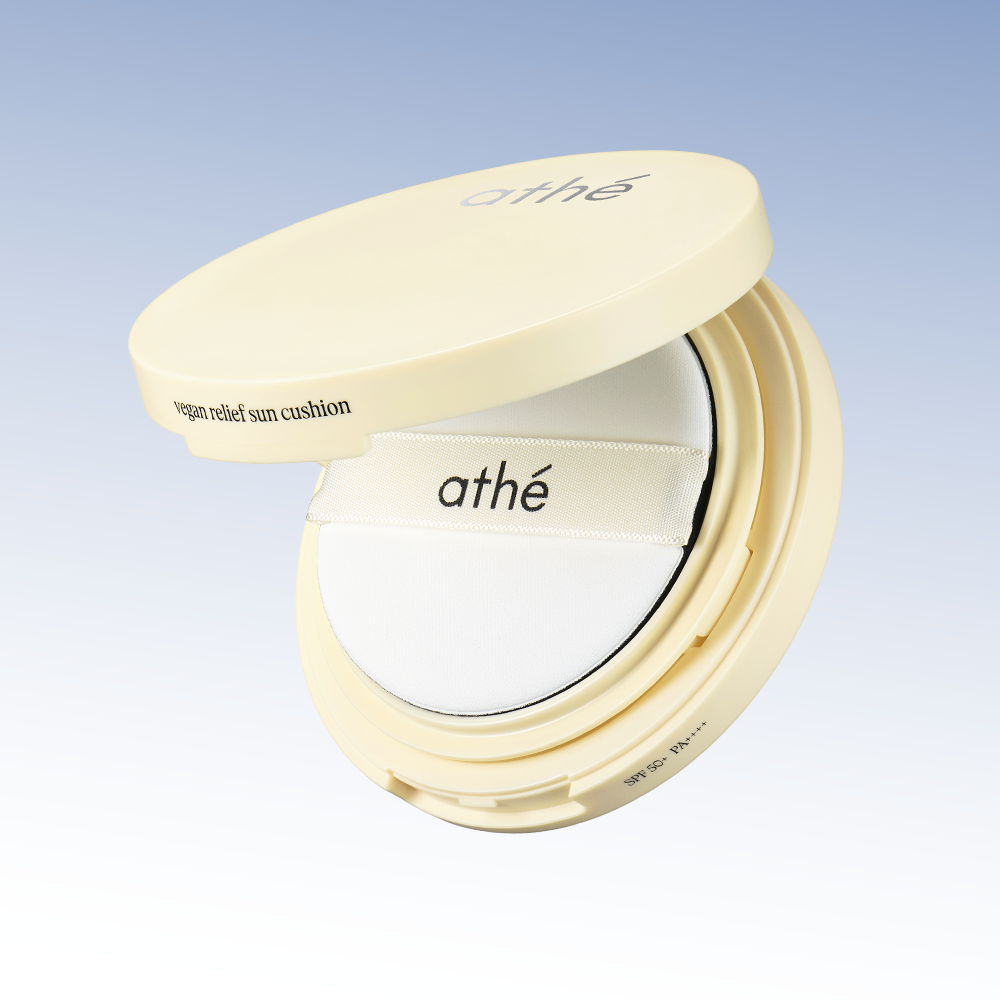 piyonna Atte Vegan Relief Sun Cushion Soin de la peau Solaire Cushion & Poudrier solaire