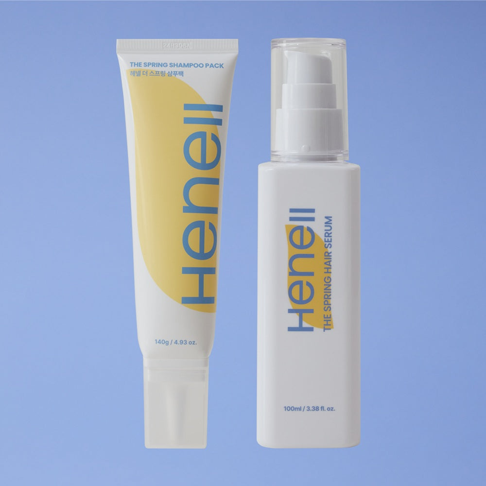 piyonna Healthy Hair Haenel The Spring Scalp Hair Intensive Care Duo (Shampoo Pack 140g, Hair Serum 100ml+5ml) Corps & Cheveux Soin cheveux Shampooing
