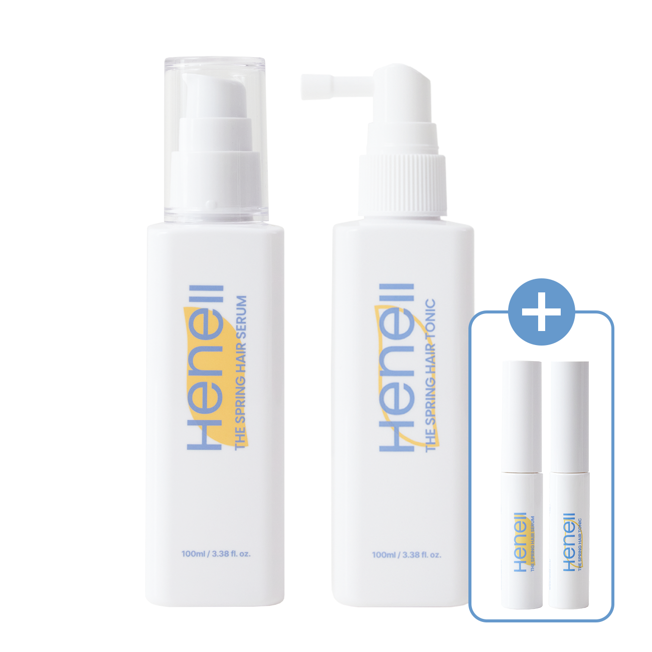 piyonna Hydrating Non-Sticky Haenel The Spring Moisture Duo (Hair Serum 100ml+5ml, Hair Tonic 100ml+5ml) Corps & Cheveux Soin cheveux Essence & Huile capillaire