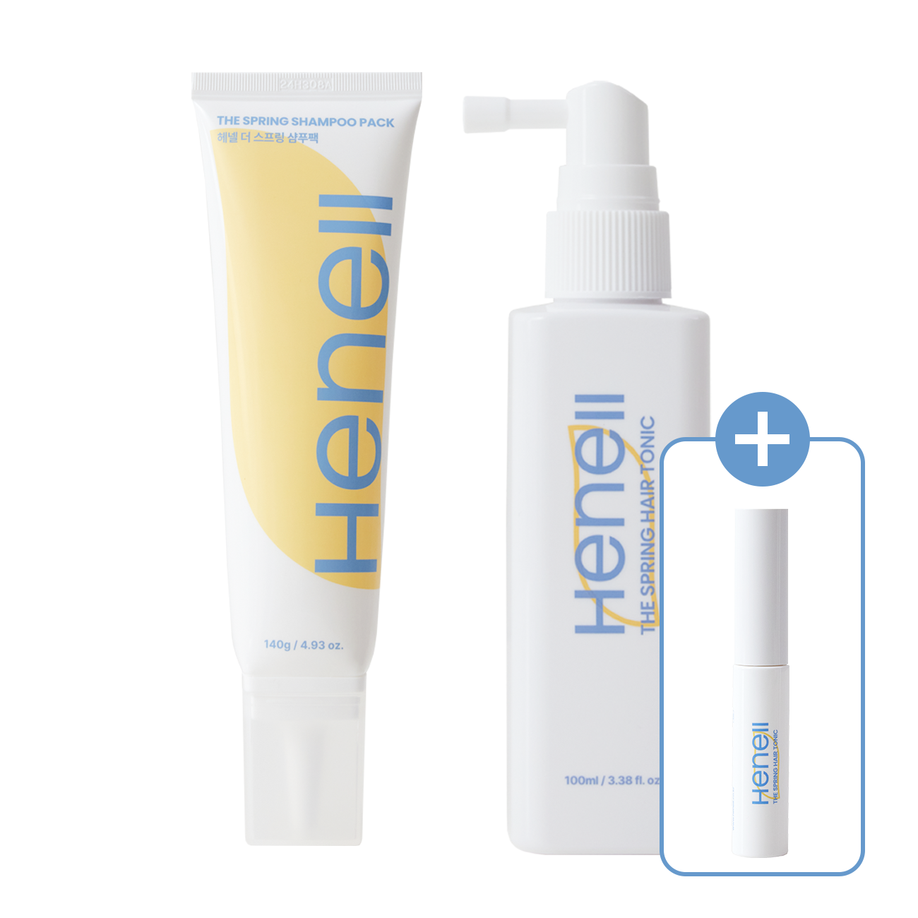 piyonna Healthy Scalp Haenel The Spring Scalp Intensive Care Duo (Shampoo Pack 140g, Hair Tonic 100ml+5ml) Corps & Cheveux Soin cheveux Brume cheveux