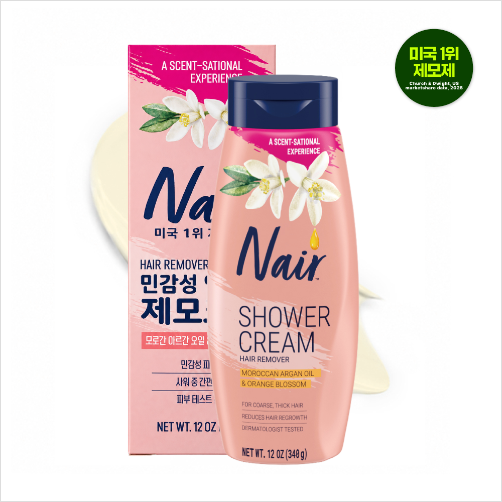 piyonna Nair Sensitive In-Shower Hair Removal Cream 340g Cheveux & Soins corps Soin du corps Épilation