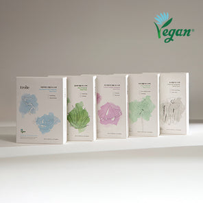 piyonna EcoBe Vegan Ampoule Mask Pack 5 Types 10 Sheets 25ml Face Mask Sheet Mask