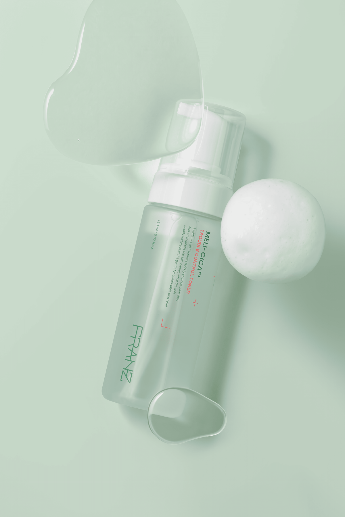 piyonna Melisica Trouble Bubble Toner 150ml Soin de la peau Lotion tonique Lotion tonique