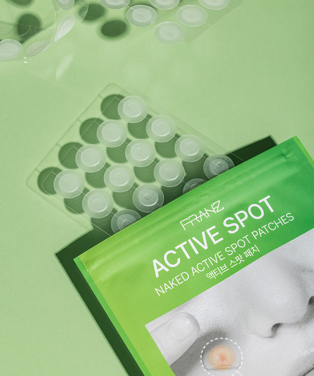 piyonna Franz Naked Active Spot Acne Patch 72 Patches Soin de la peau Masque Patch