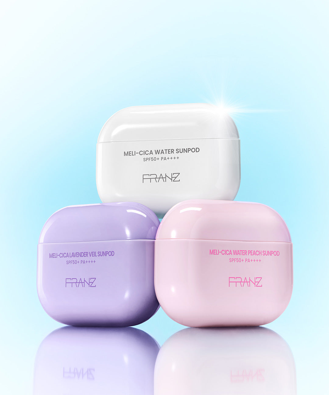 piyonna Franz Melisica Moisture Sun Pact 20ml 3 Types SPF50+ PA++++ Soin de la peau Solaire Crème & Lotion solaire