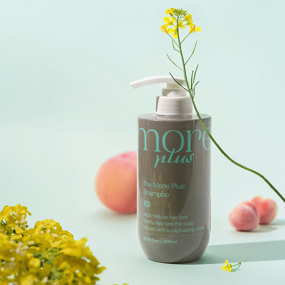 piyonna The More Plus Shampoo 490ml Hair Loss Relief Scalp Cooling Cheveux & Soins corps Soin cheveux Shampooing