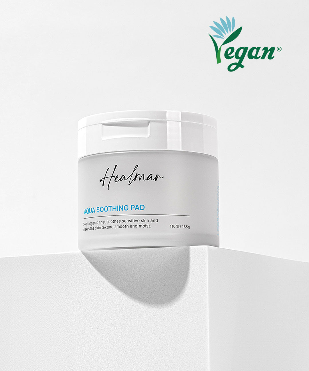 piyonna Skinfit Vegan Toner Pad Hilmar Soothing Pad 110 Sheets 165g Soin de la peau Lotion tonique Pads tonifiants