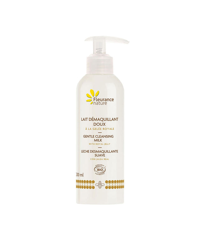 piyonna Fleurence Nature Organic Gentle Cleansing Milk with Royal Jelly 200ml Soins visage Démaquillage Lait nettoyant