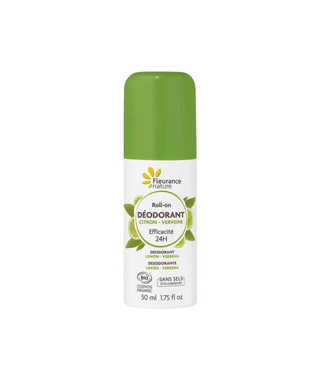 piyonna Fleurence Nature Organic Deodorant Lemon Verbena 50ml Cheveux & Soins corps Soin du corps Déodorant