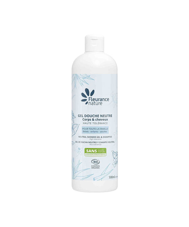 piyonna Fleurence Nature Organic Neutral Shower Gel 500ml Cheveux & Soins corps Soin du corps Gel douche
