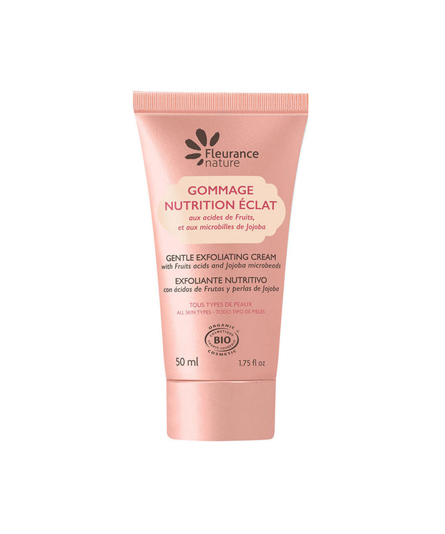 piyonna Fleurence Nature Organic Gentle Exfoliating Cream 50ml Soins visage Démaquillage Lait nettoyant