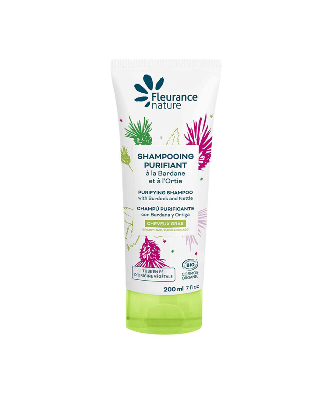 piyonna Fleurence Nature Organic Purifying Shampoo 200ml Hair & Body Care Hair Care Shampoo