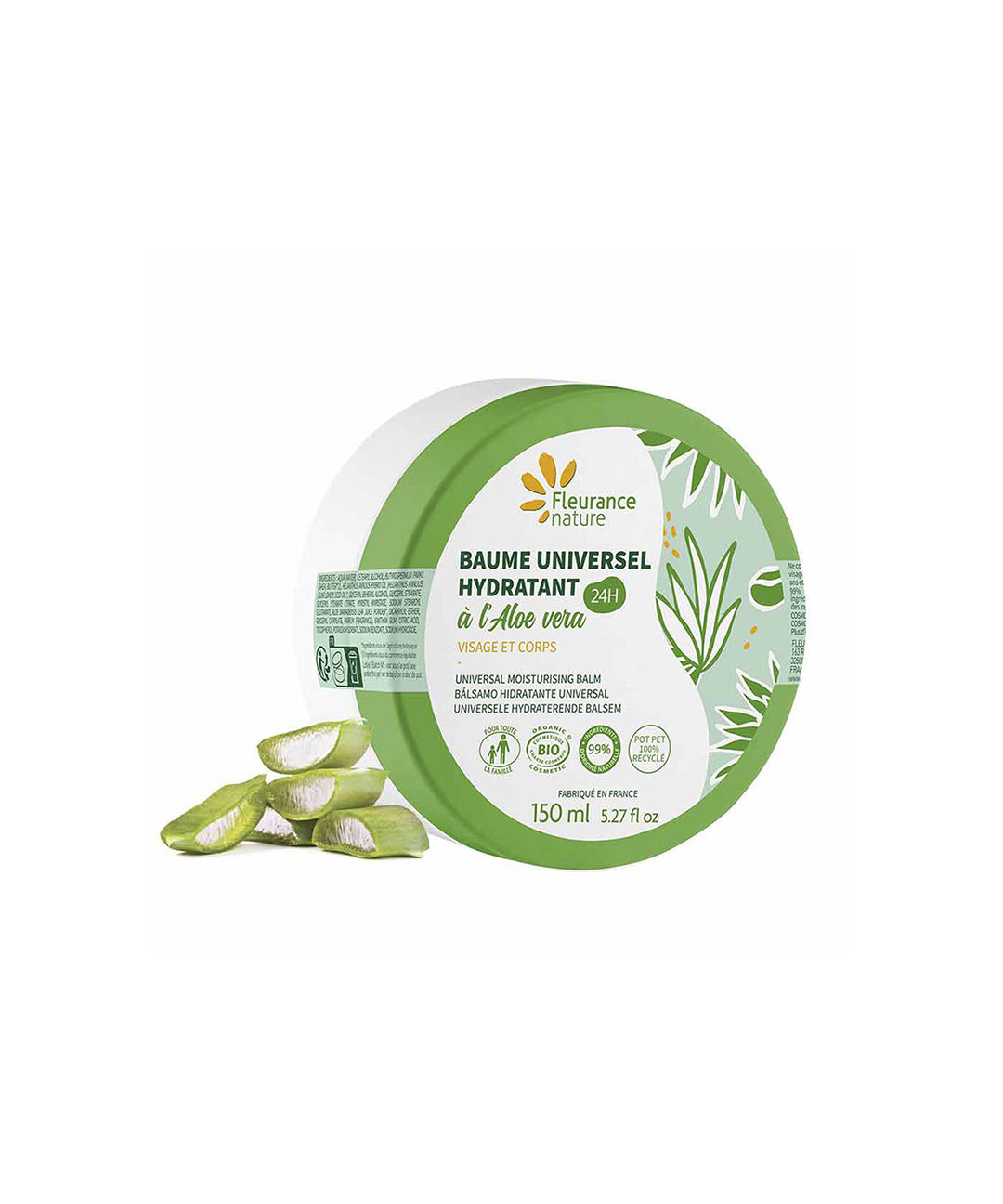 piyonna Fleurance Nature Organic Universal Moisturizing Balm 150ml Face Care Cream