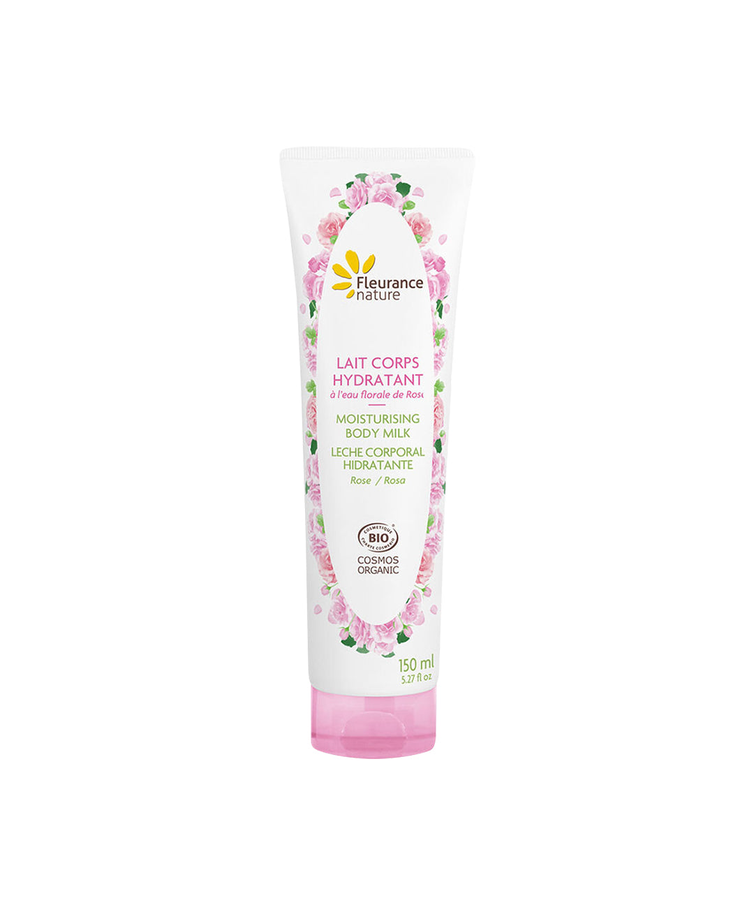 piyonna Fleurance Nature Organic Moisturizing Body Milk with Rose 150ml Hair & Body Care Body Care Body Lotion