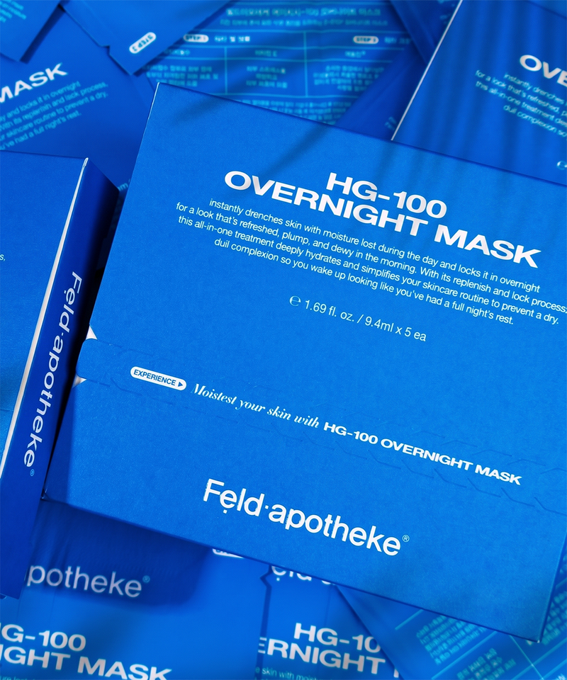 piyonna Feldapotheke HG-100 Overnight Mask 5 Sheets Soins visage
