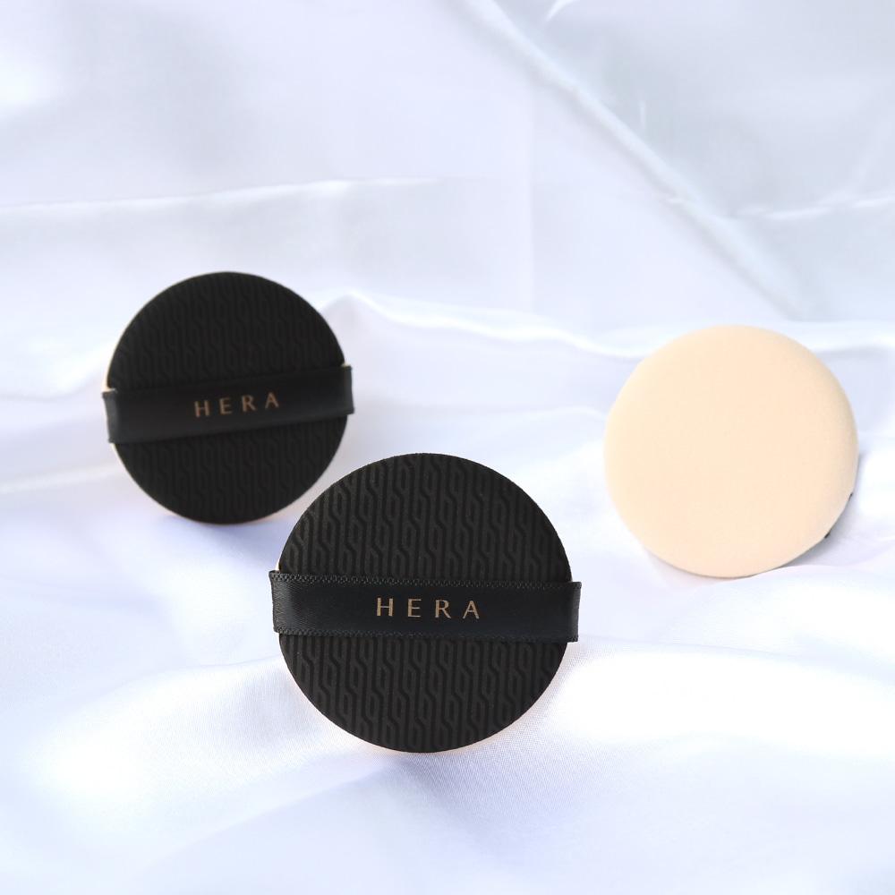 piyonna Hera Black Cushion Puff 10pcs Maquillage Access. beauté Pinceau