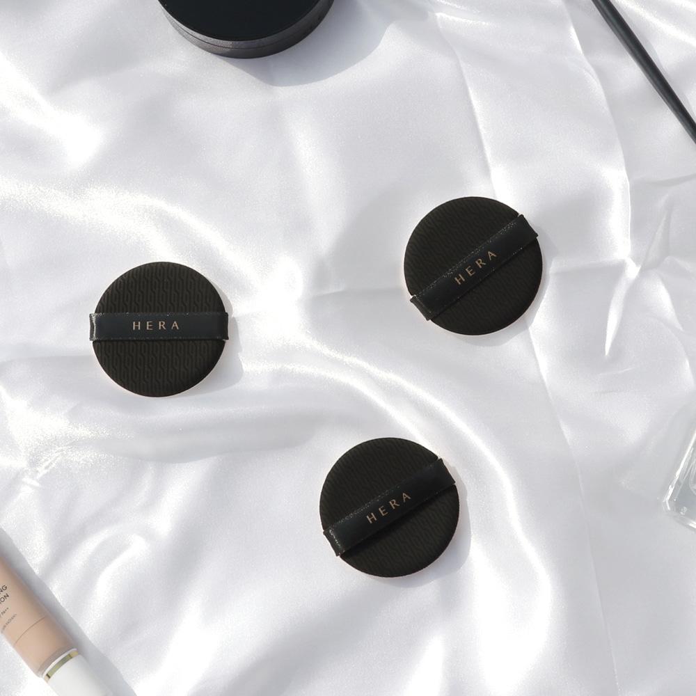 piyonna Hera Black Cushion Puff 10pcs Maquillage Access. beauté Pinceau
