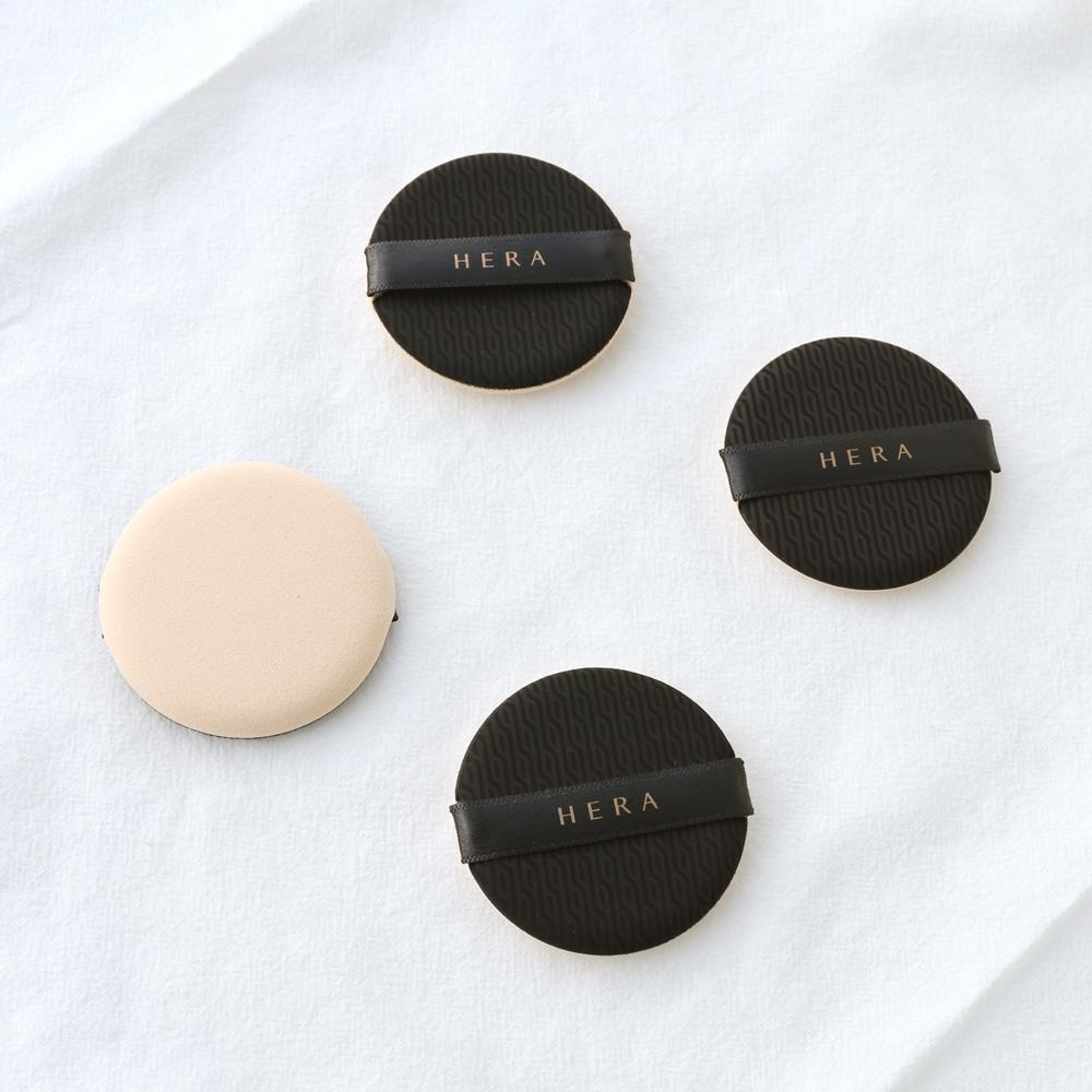 piyonna Hera Black Cushion Puff 10pcs Maquillage Access. beauté Pinceau