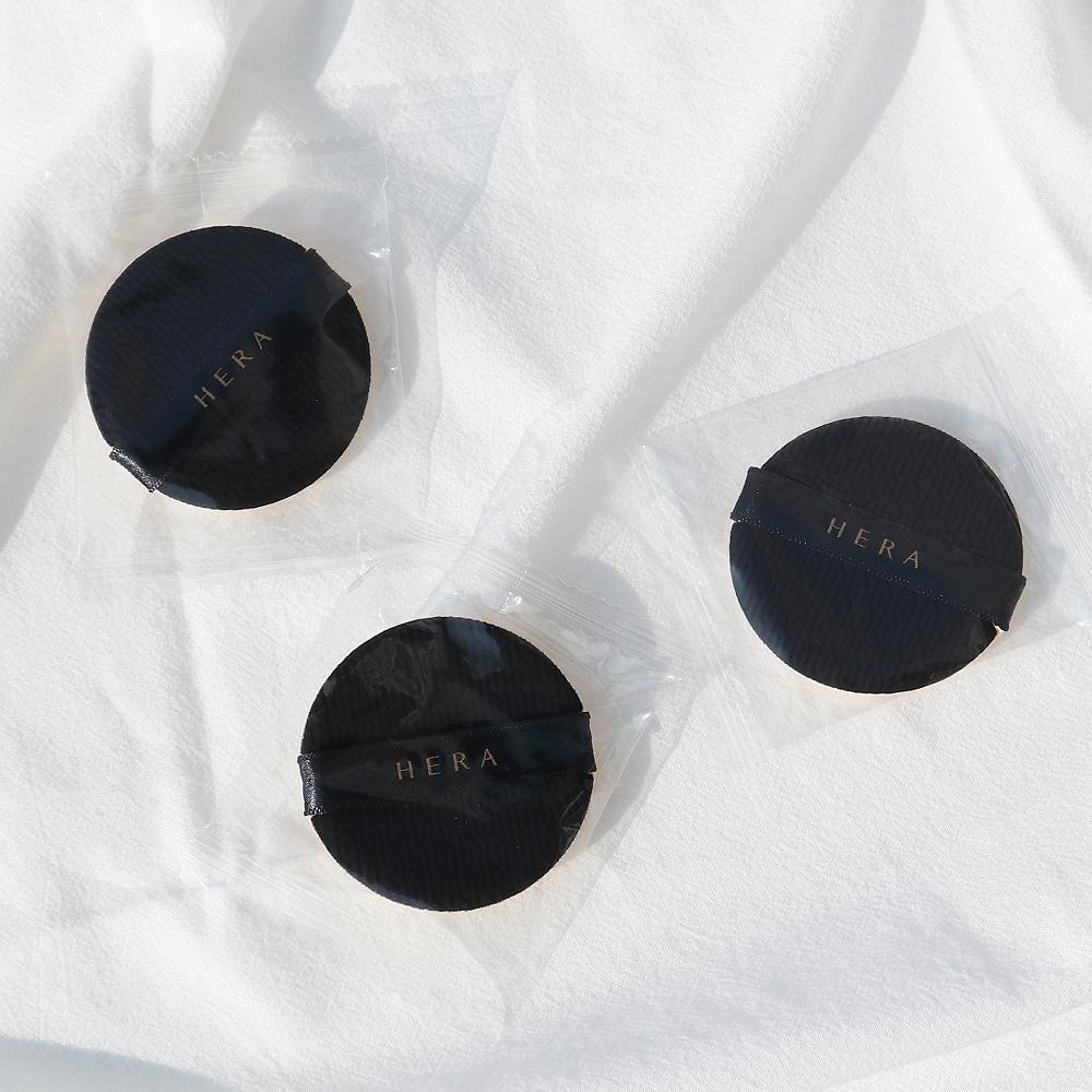 piyonna Hera Black Cushion Puff 10pcs Maquillage Access. beauté Pinceau