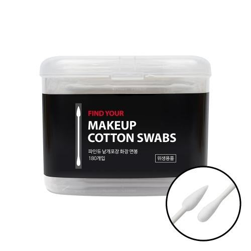 piyonna Finedew Individually Wrapped Makeup Cotton Swabs 180p Maquillage Access. beauté Coton