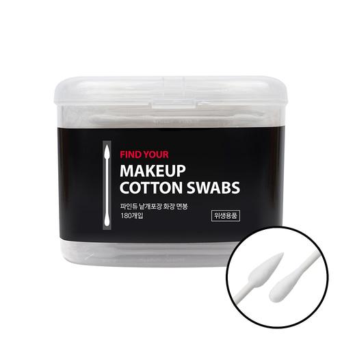 piyonna Finedew Individually Wrapped Makeup Cotton Swabs 180p Maquillage Access. beauté Coton