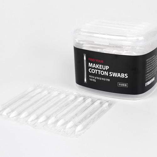 piyonna Finedew Individually Wrapped Makeup Cotton Swabs 180p Maquillage Access. beauté Coton